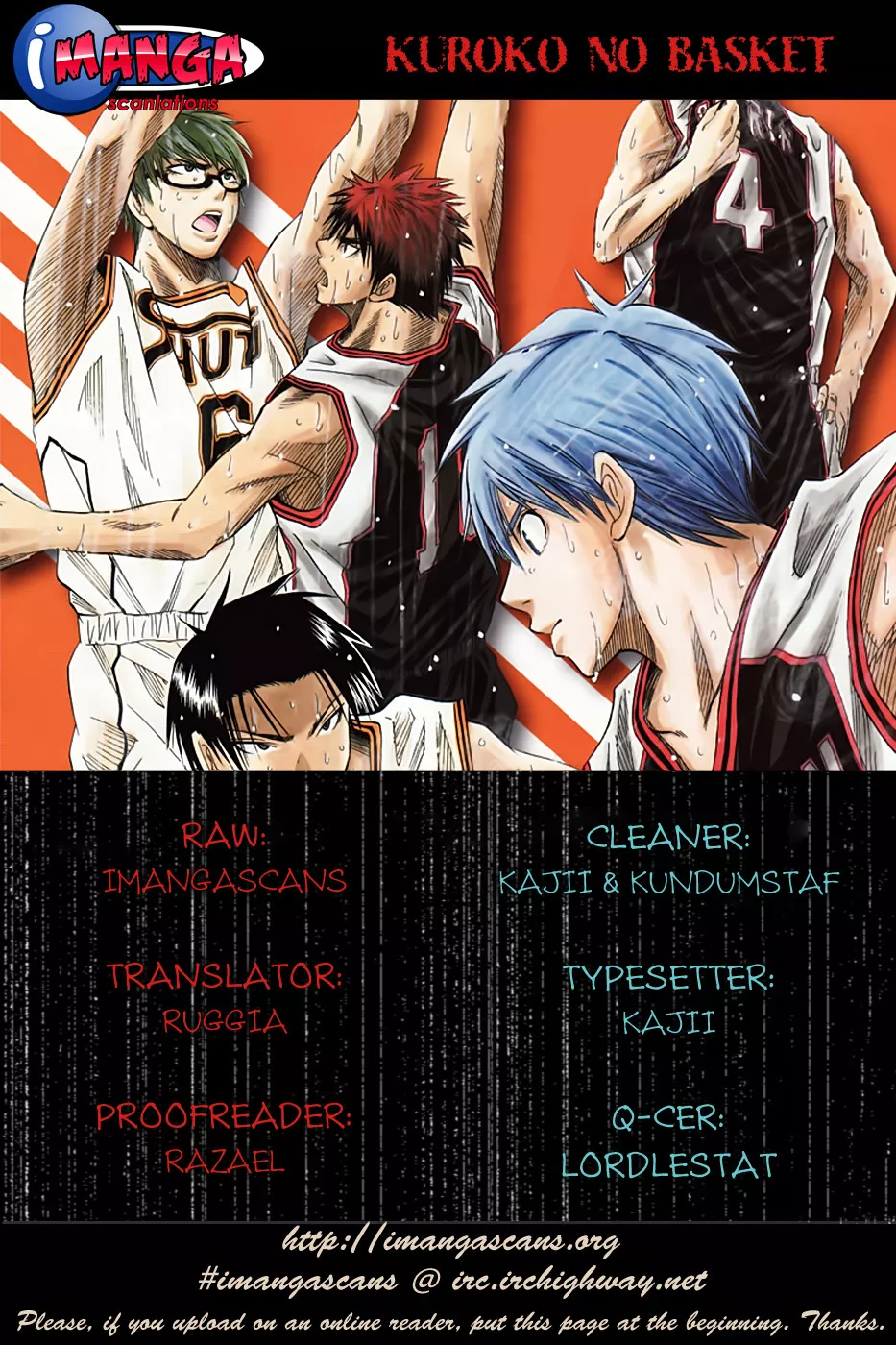 Read Kuroko no Basket Chapter 81 - Engine On!!! Online