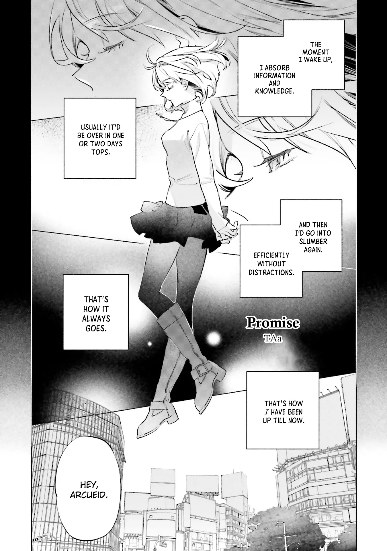Read Tsukihime -A piece of blue glass moon- COMIC à la carte Chapter 10 - Promise (TAa) Online