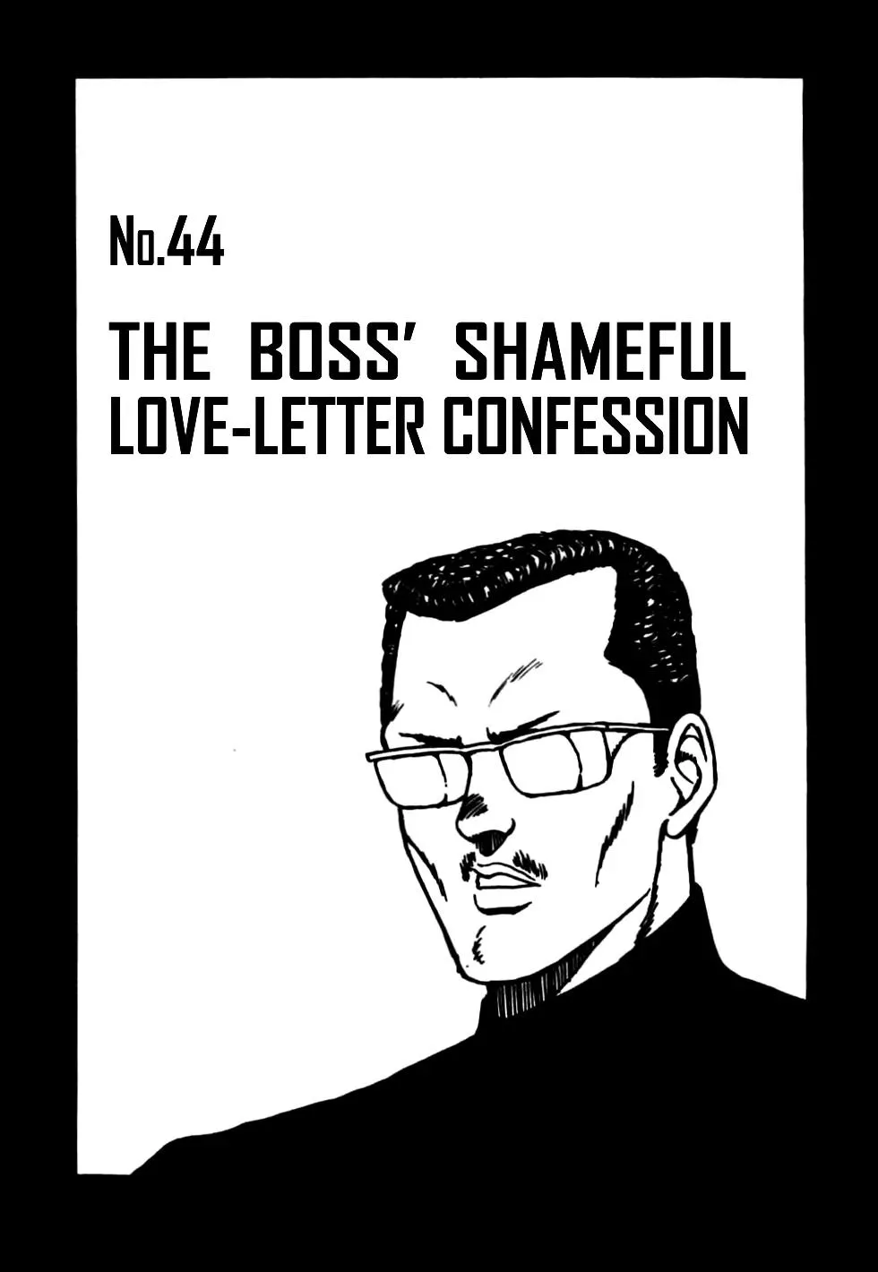 Read Be-Bop-Highschool Chapter 44 - The Boss' Shameful Love-Letter Confession Online