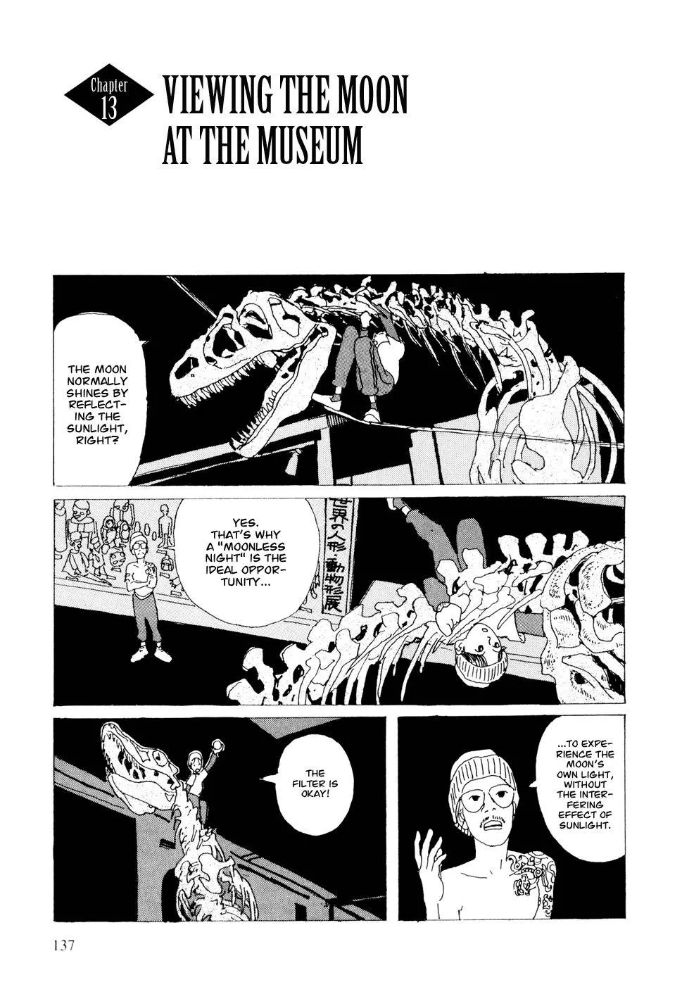 Read Hanashippanashi Chapter 13 - Viewing the Moon at the Museum Online