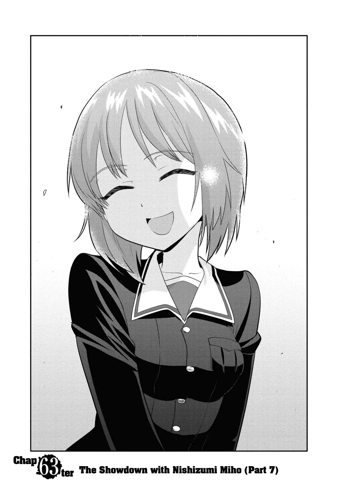 Read Girls & Panzer – Ribbon no Musha Chapter 63 - The Showdown with Nishizumi Miho (Part 7) Online