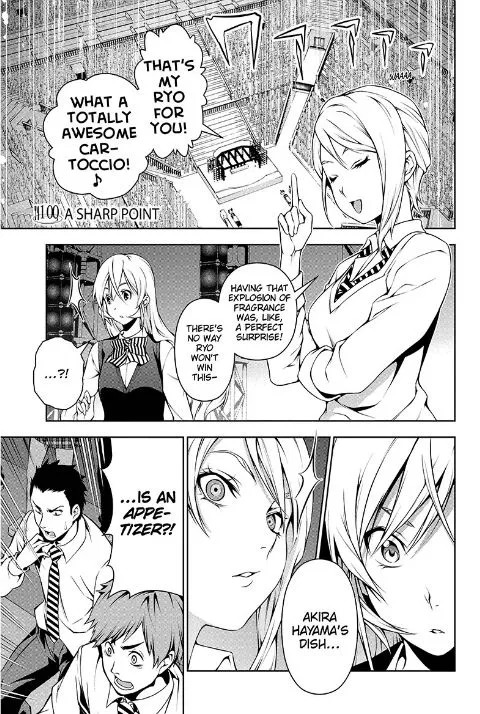 Read Shokugeki no Soma Chapter 100 - A Sharp Point Online