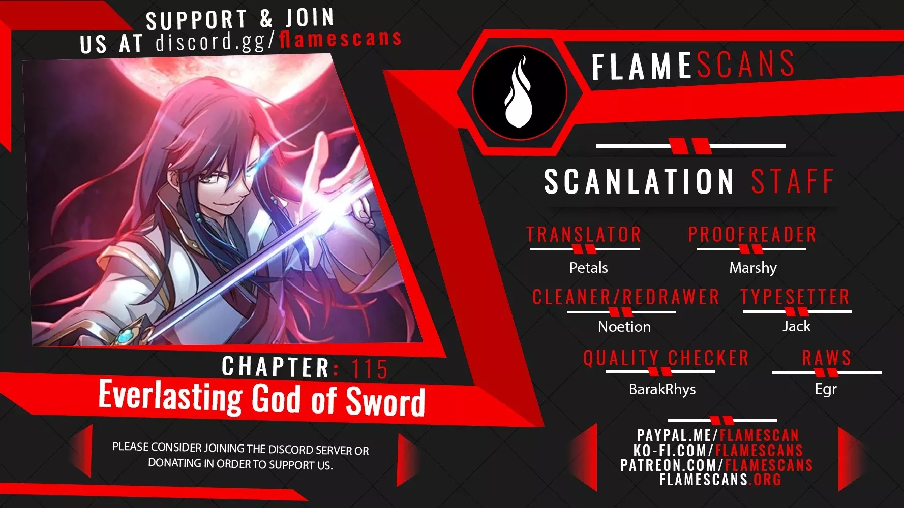 Read Everlasting God of Sword Chapter 115 Online