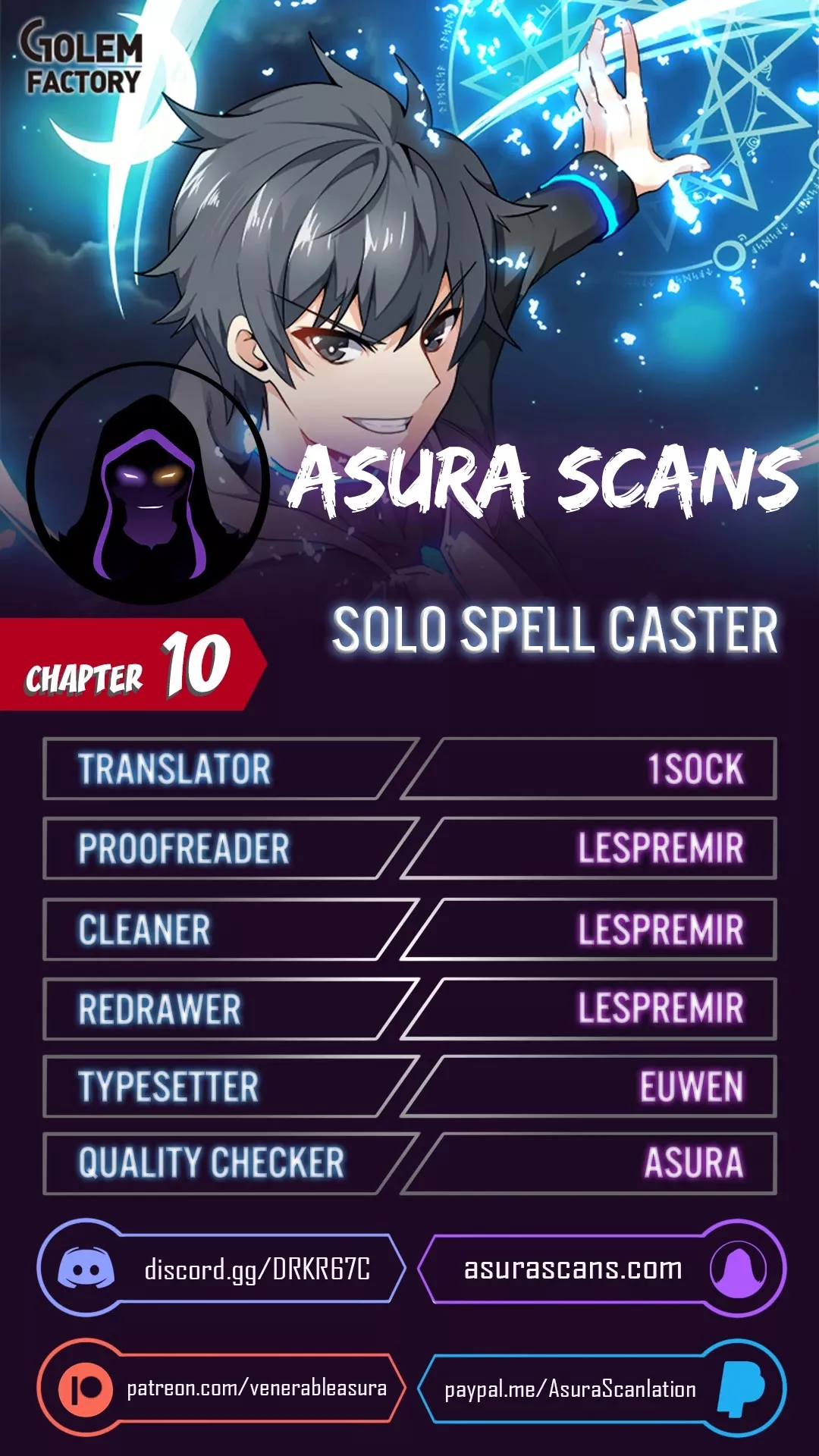 Read Solo Spell Caster Chapter 10 Online