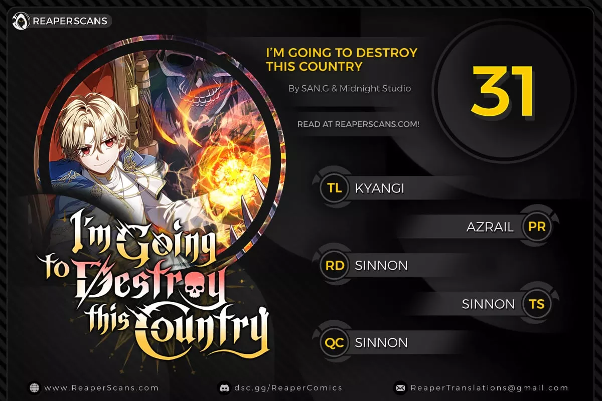 Read I’m Going to Wipe Out This Country Chapter 31 Online