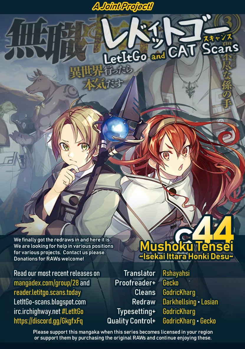 Read Mushoku Tensei – Isekai Ittara Honki Dasu Chapter 44 - Rescuing Lilia Online