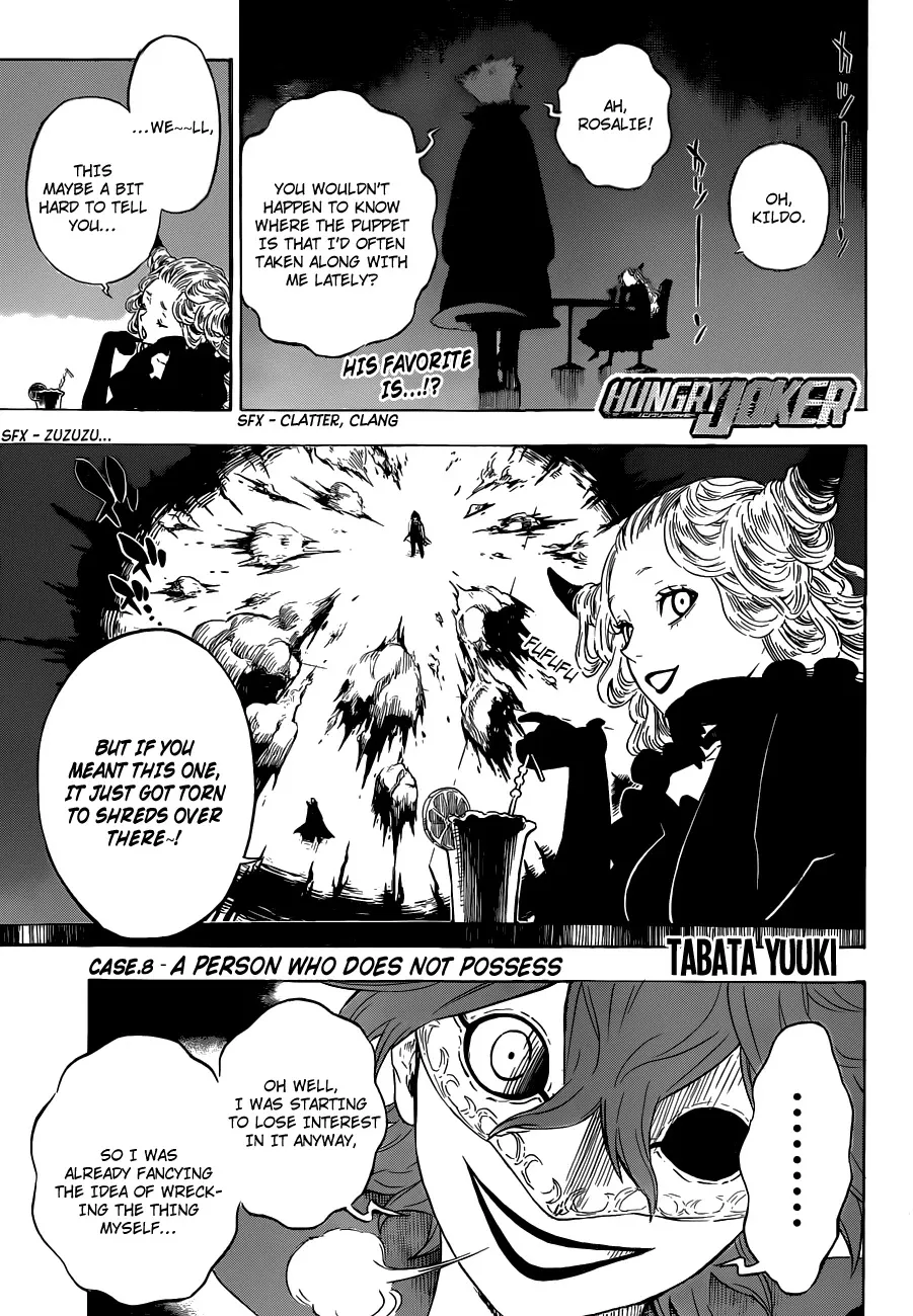Read Hungry Joker Chapter 8 - A Person Who Does Not Possess Online
