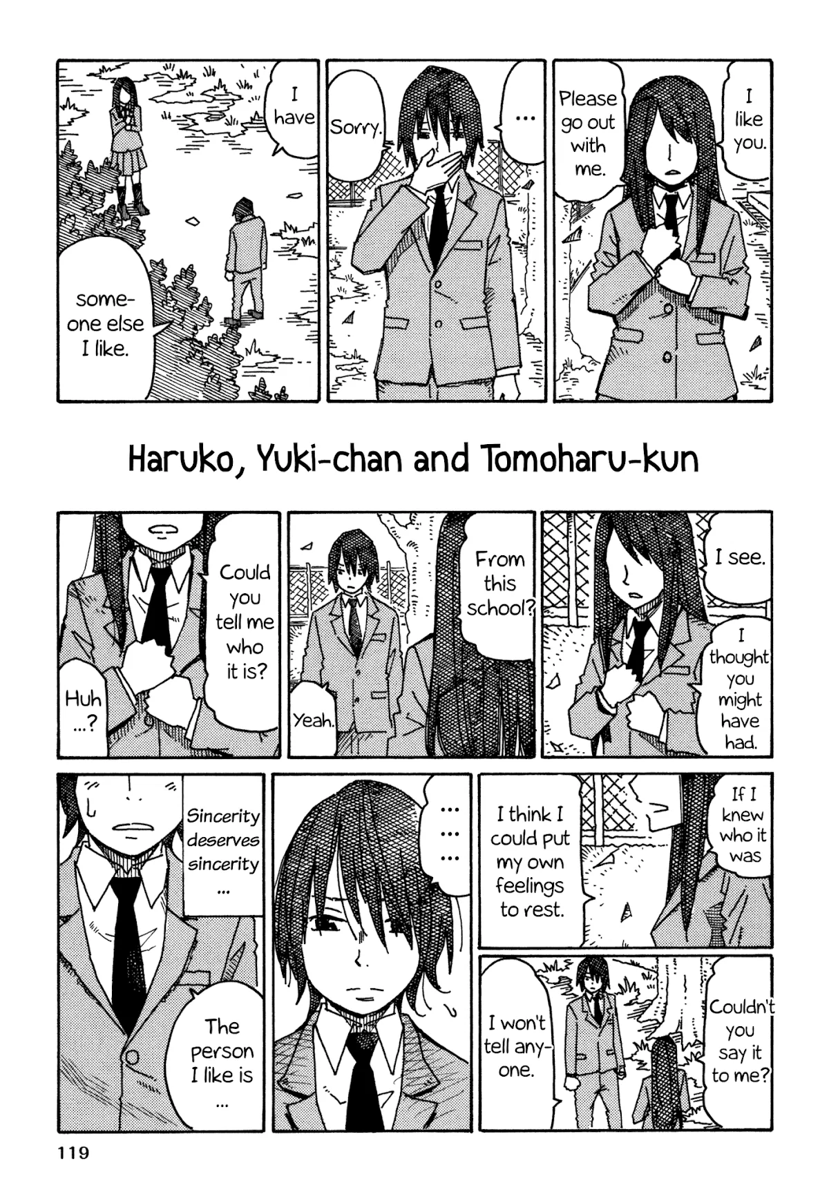 Read Hatarakanai Futari (The Jobless Siblings) Chapter 542.2 - Haruko, Yuki-chan and Tomoharu-kun Online