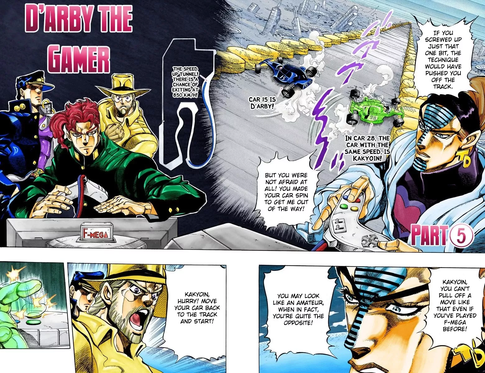 Read JoJo’s Bizarre Adventure Part 3: Stardust Crusaders Chapter 118 - D'arby the Gamer Part 5 Online