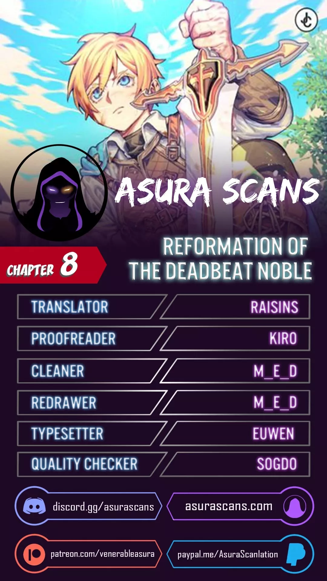 Read Reformation of the Deadbeat Noble Chapter 8 Online