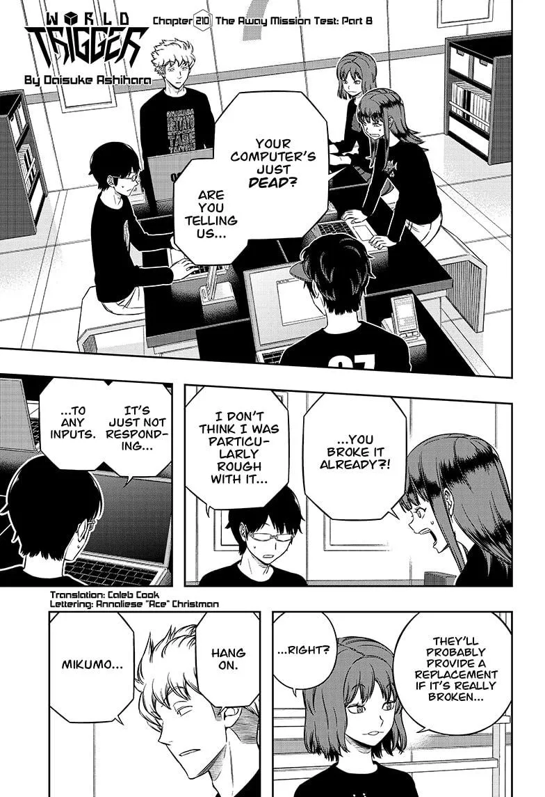 Read World Trigger Chapter 210 Online