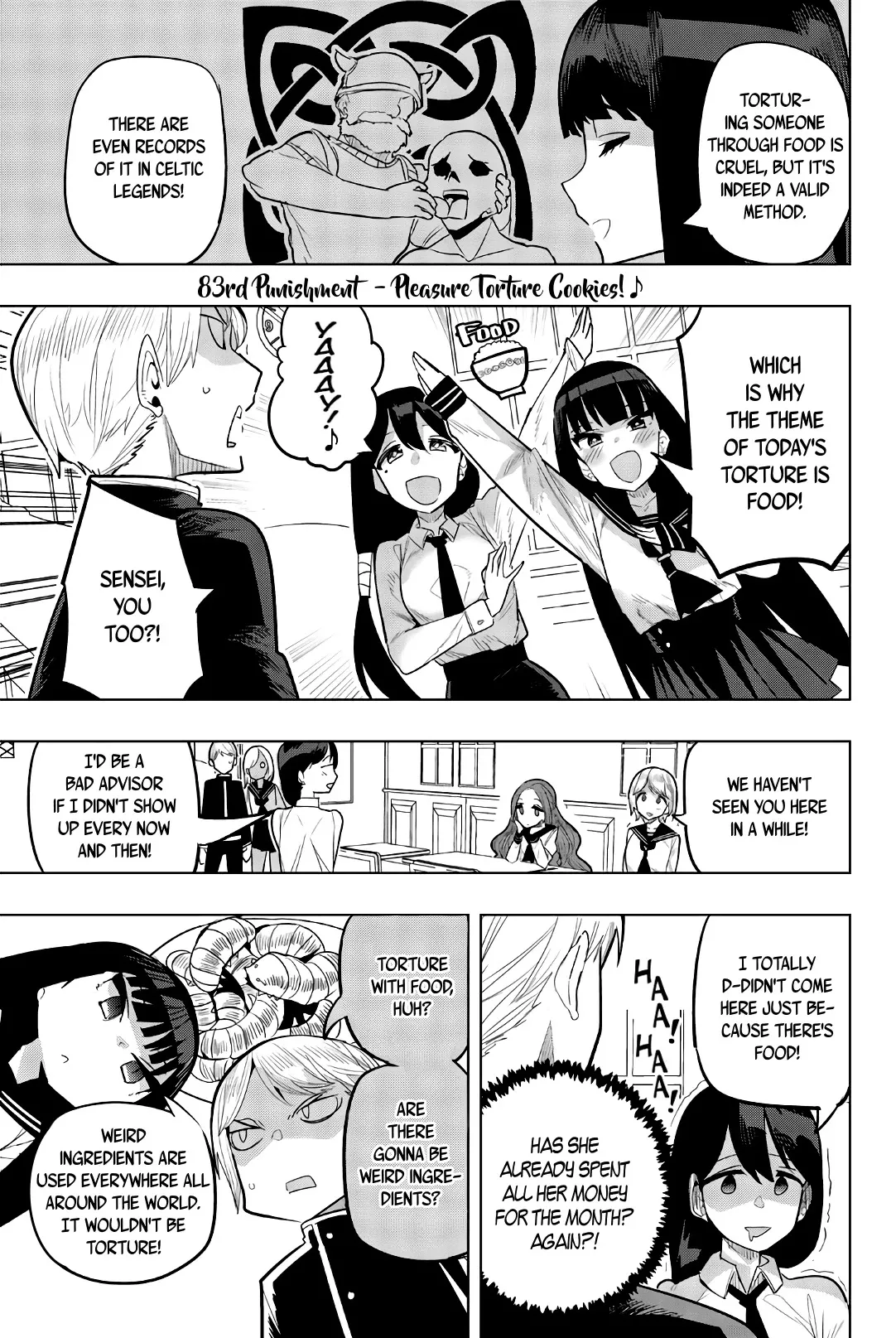 Read Houkago no Goumon Shoujo Chapter 83 Online