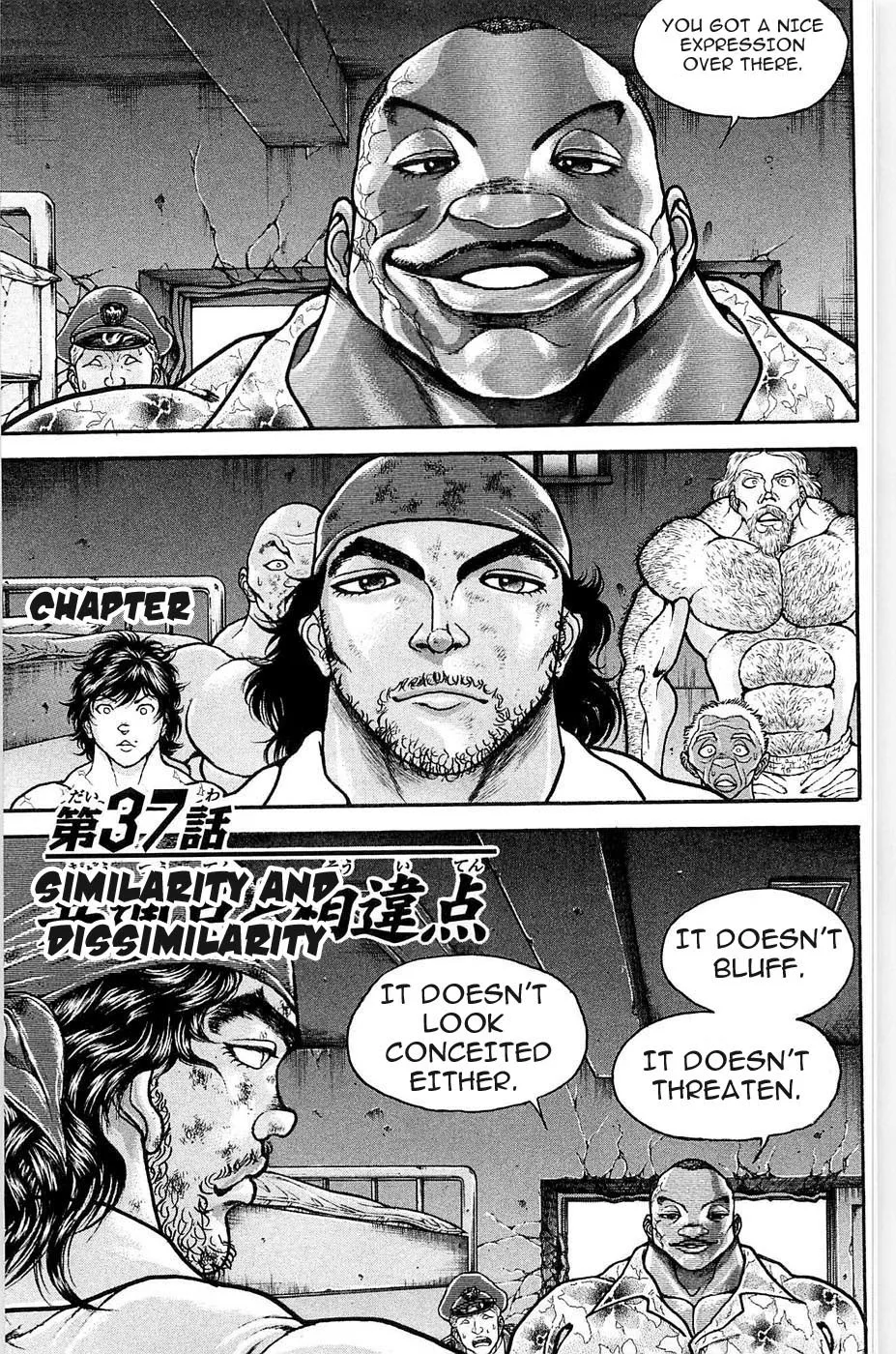 Read Hanma Baki Chapter 37 - Similarity and Dissimilarity Online