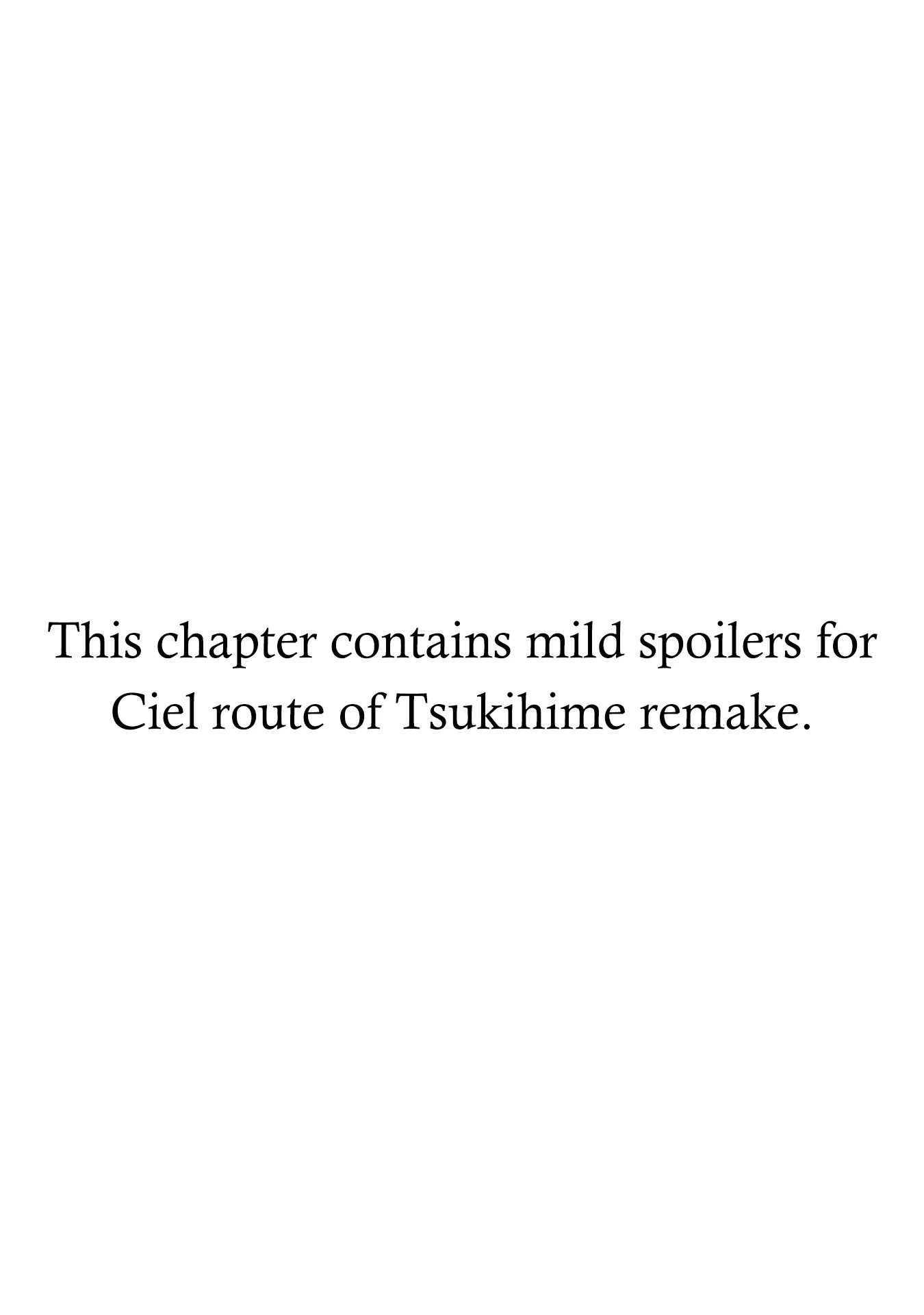 Read Tsukihime -A piece of blue glass moon- COMIC à la carte Chapter 6 - Lies (Kotori Kirihara) Online