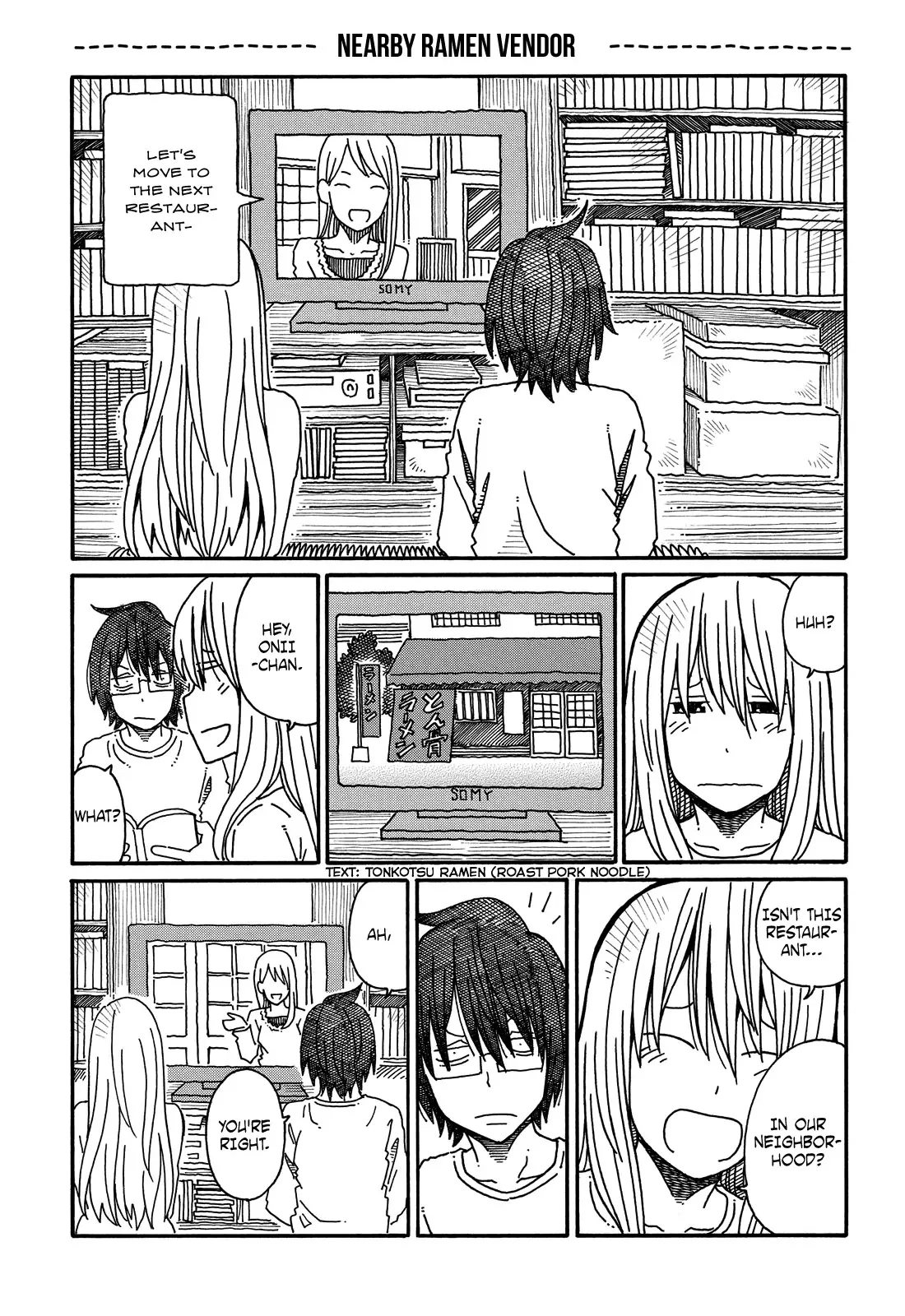 Read Hatarakanai Futari (The Jobless Siblings) Chapter 79.5 - Nearby Ramen Vendor Online