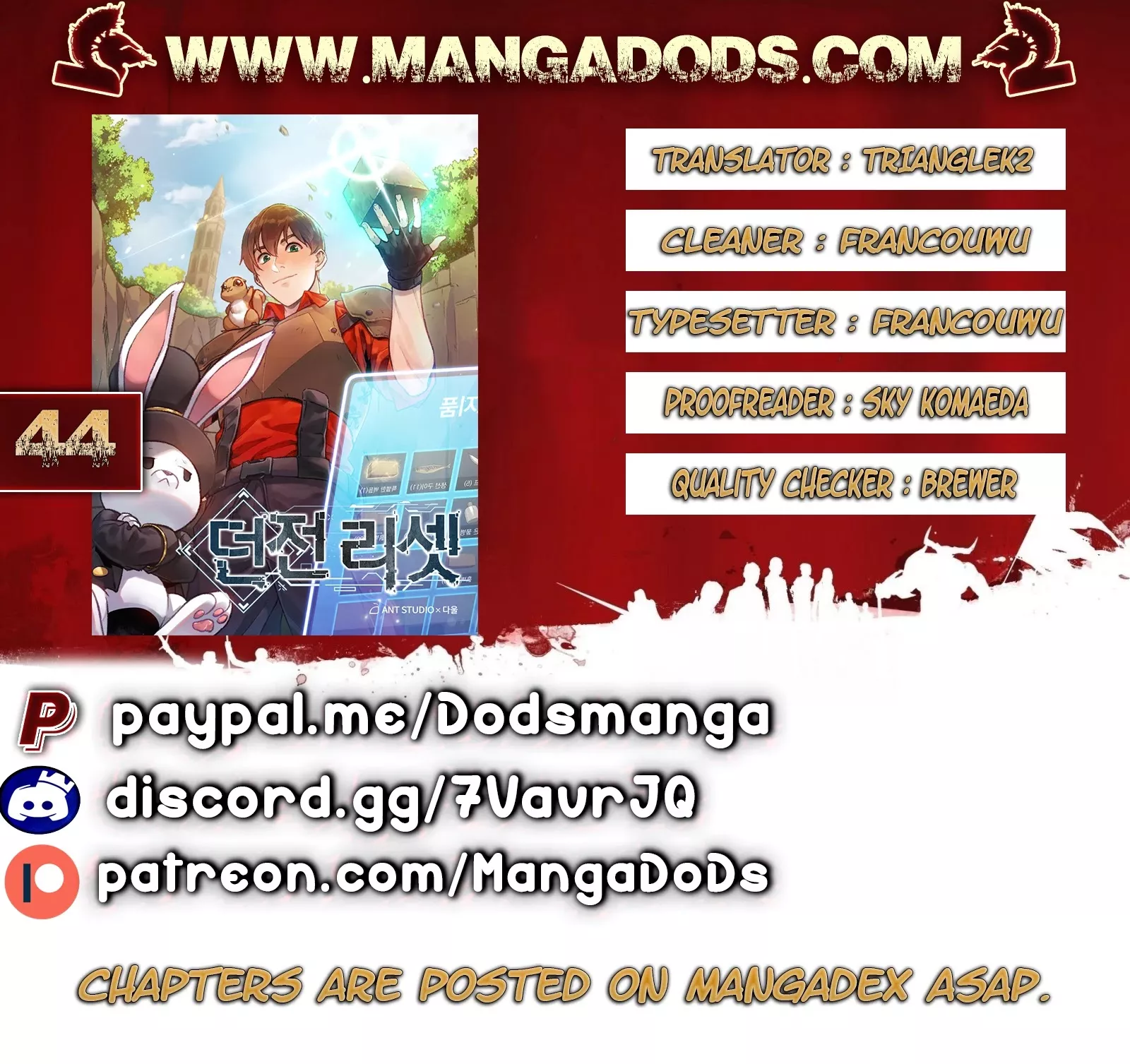 Read Dungeon Reset Chapter 44 Online