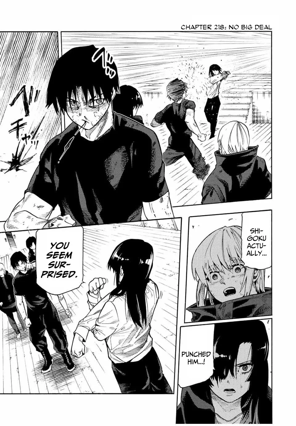 Read Juujika no Rokunin Chapter 218 - No Big Deal Online