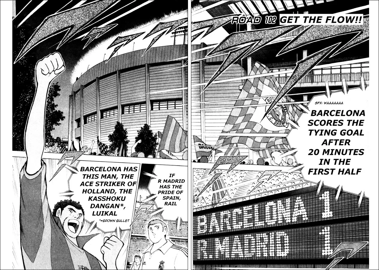 Read Captain Tsubasa Road to 2002 Chapter 102 - Get The Flow!! Online