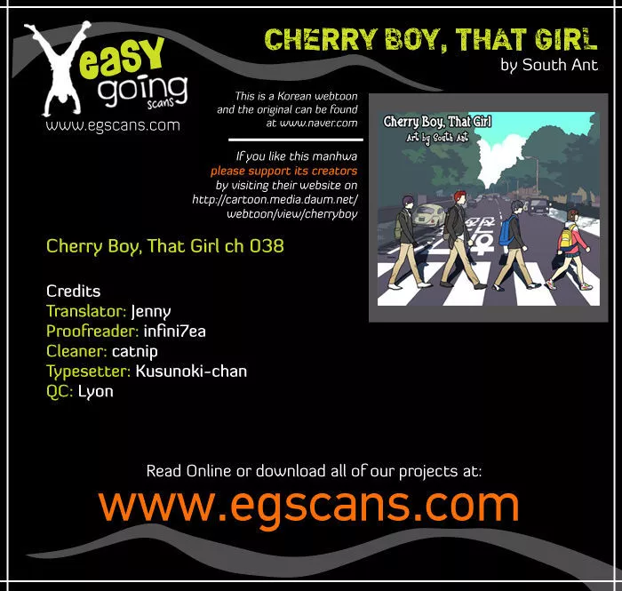 Read Cherry Boy, That Girl Chapter 38 Online