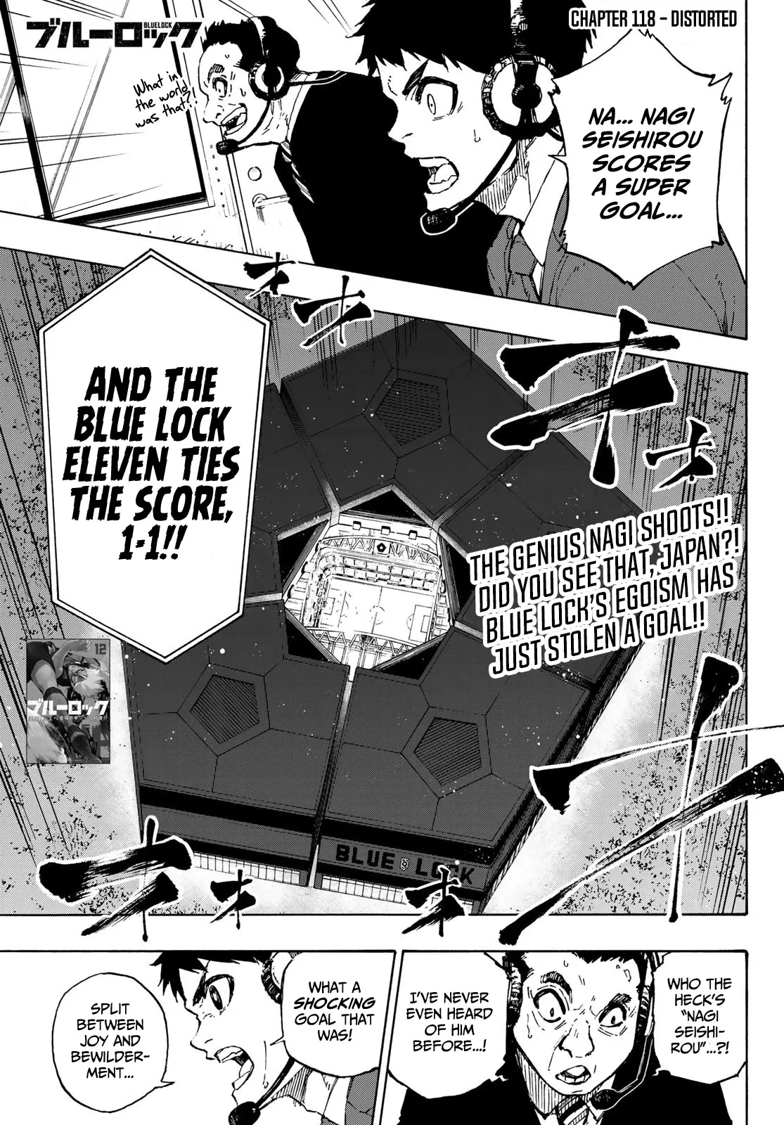 Read Blue Lock Chapter 118 - Distorted Online