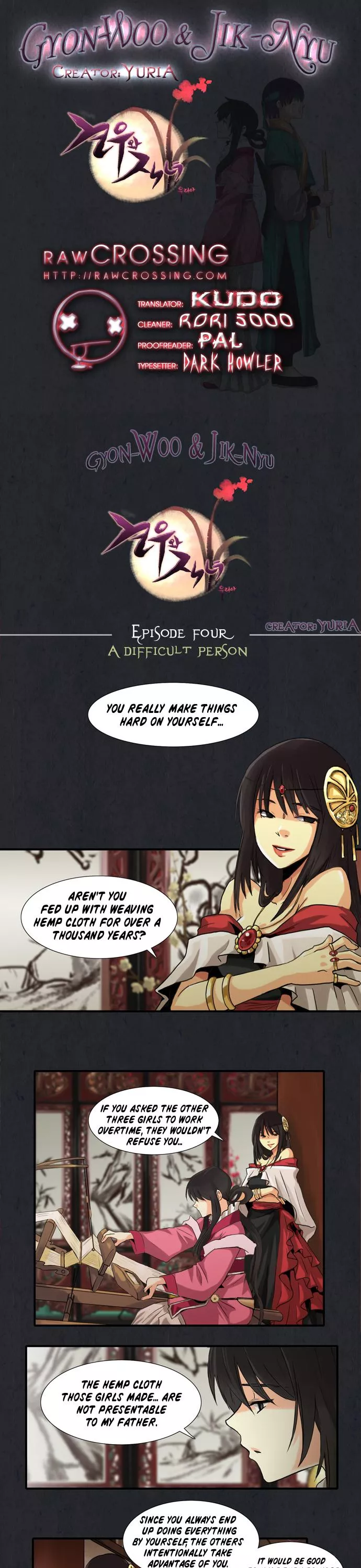 Read Gyon-Woo & Jik-Nyu Chapter 4 - A Difficult Person Online