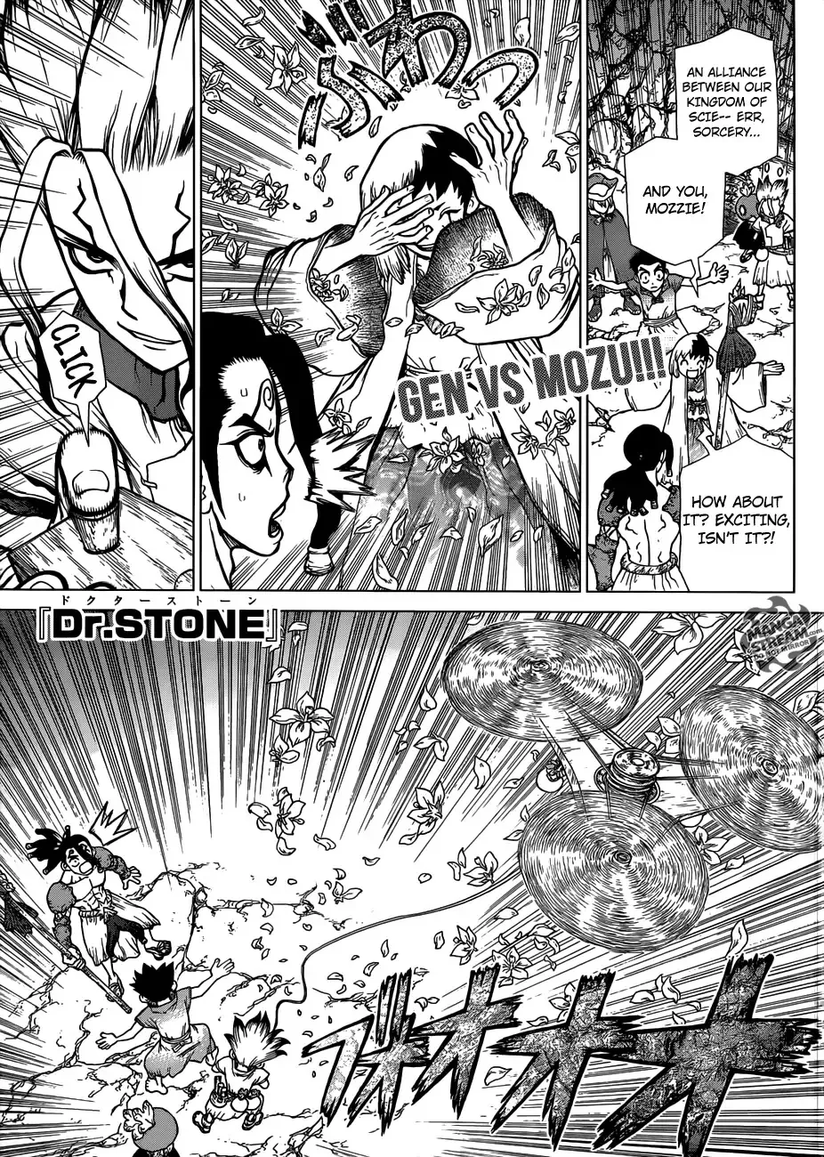 Read Dr. Stone Chapter 123 - The Battle of Wits' Deal Game Online