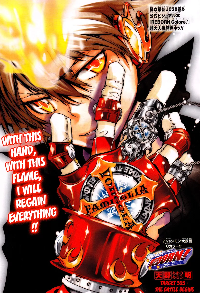 Read Katekyou Hitman Reborn! Chapter 303 Online