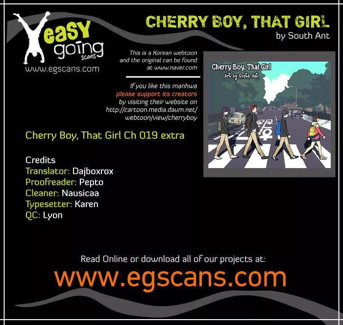 Read Cherry Boy, That Girl Chapter 19.5 Online