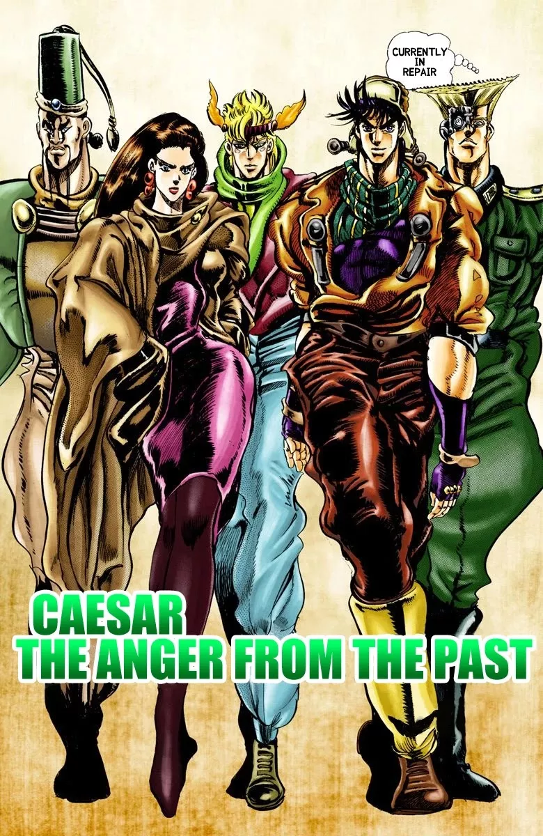 Read JoJo’s Bizarre Adventure Part 2: Battle Tendency Chapter 44 - Caesar: The Anger from the Past Online