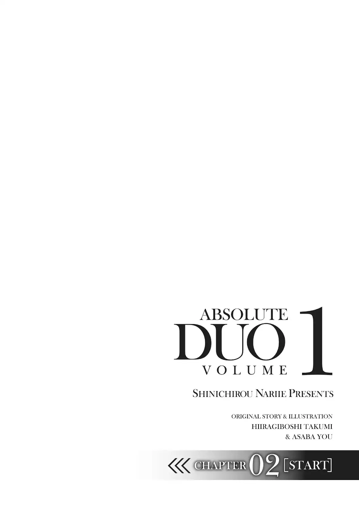 Read Absolute Duo Chapter 2 - With This Shield - II Online