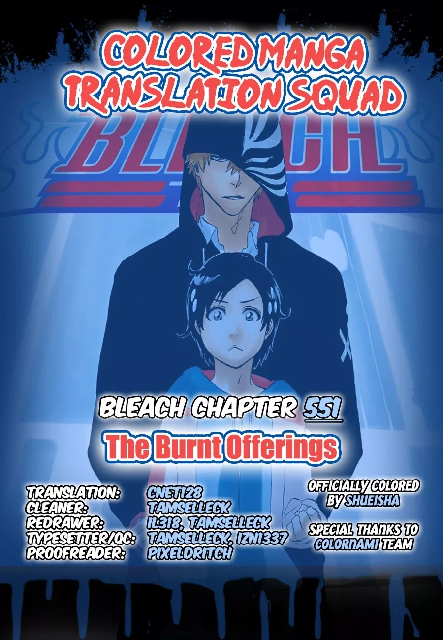 Read Bleach Chapter 551 - The Burnt Offerings Online