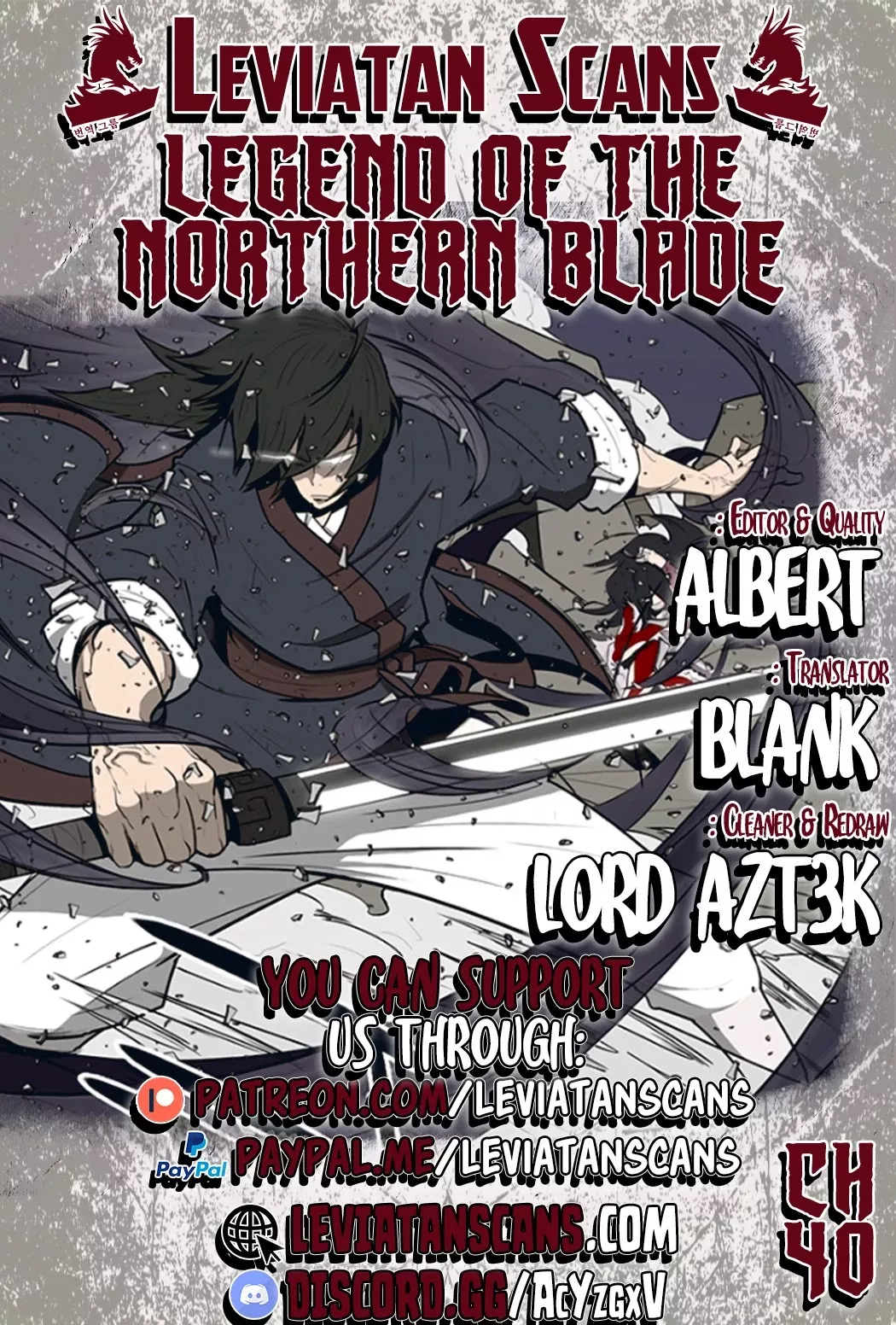 Read Legend of the Northern Blade Chapter 40 Online