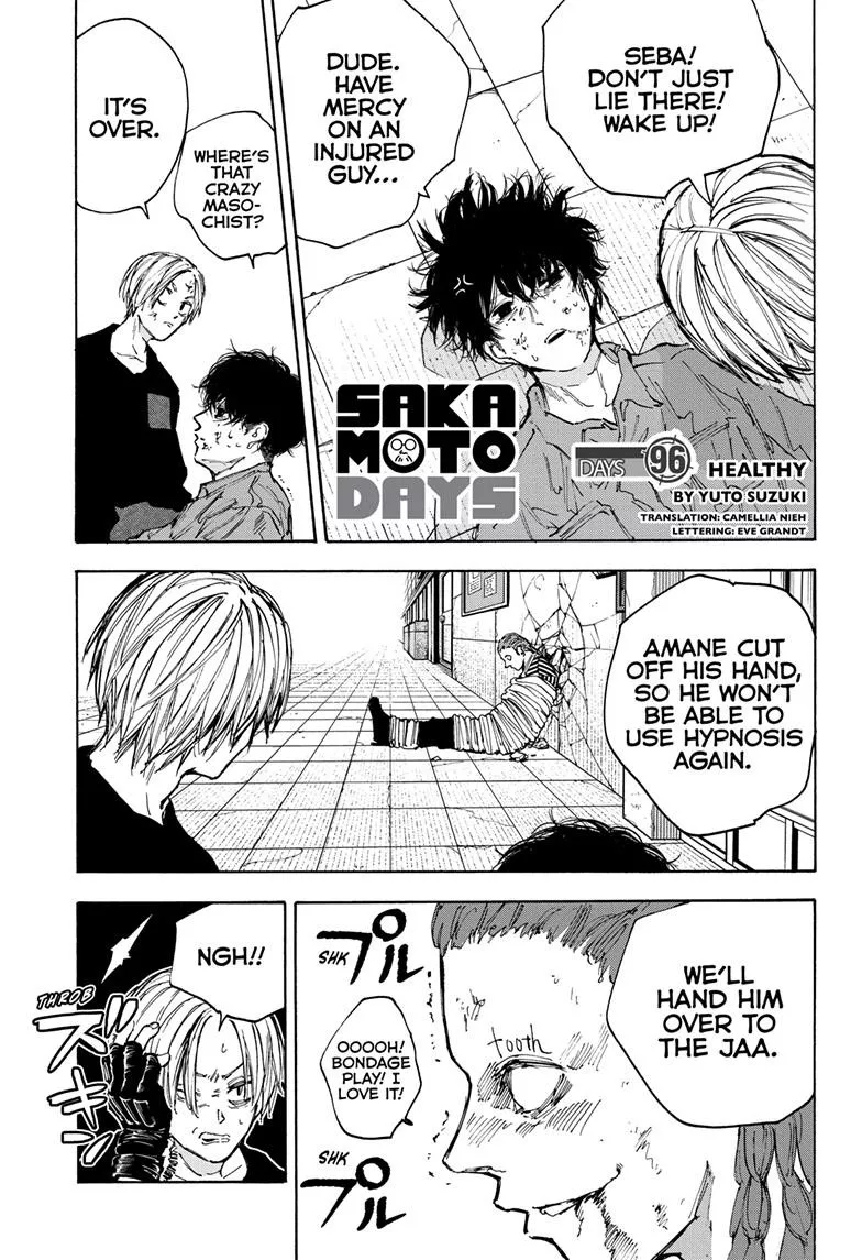 Read Sakamoto Days Chapter 96 Online