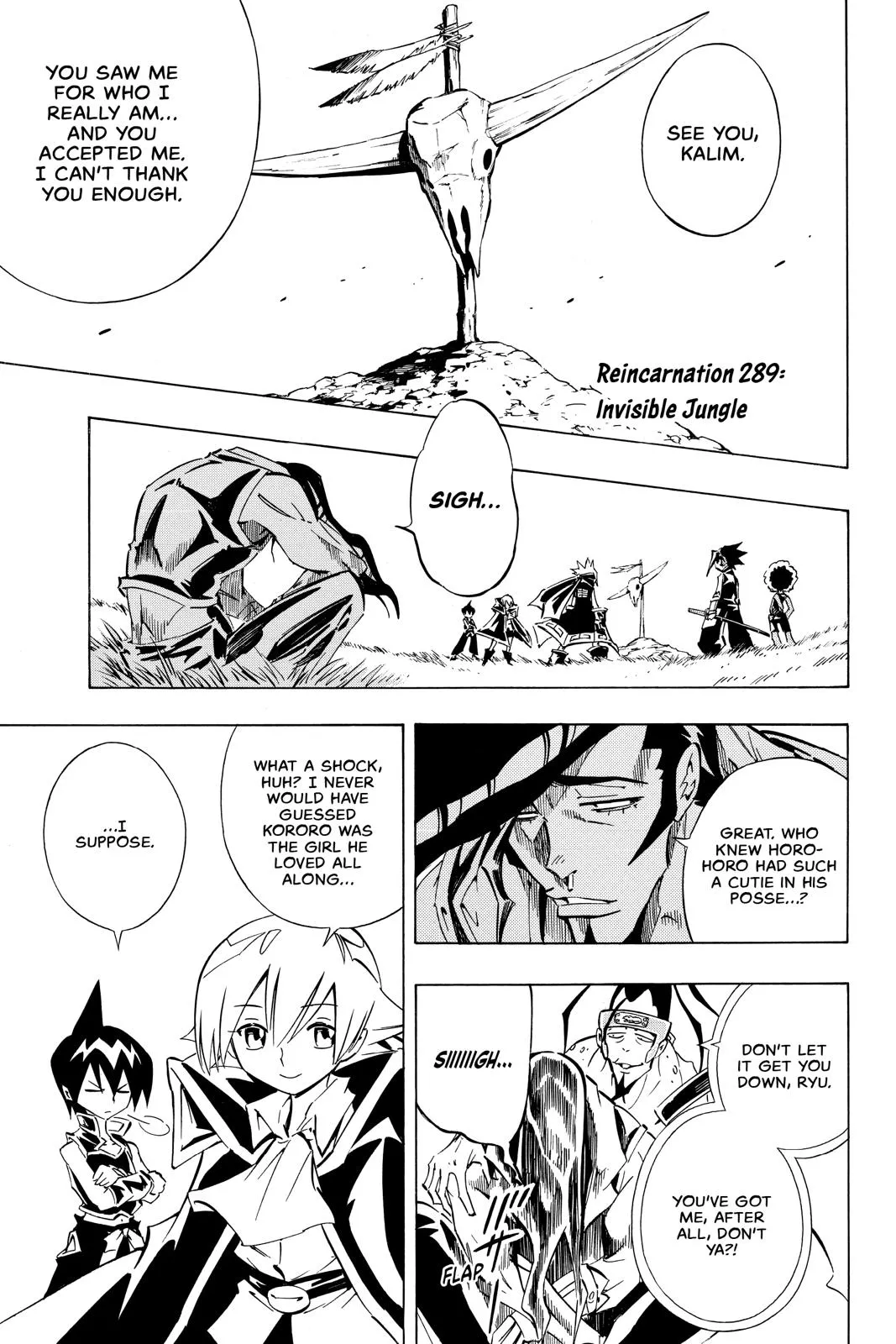 Read Shaman King Chapter 289 Online