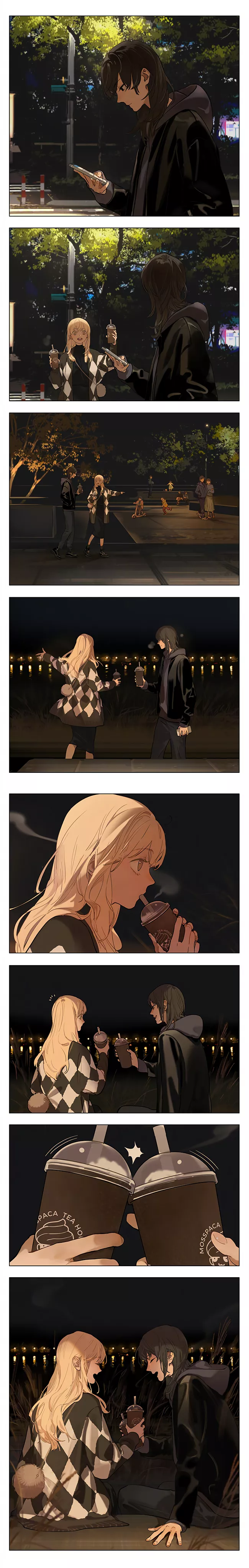 Read Tamen de Gushi Chapter 223 - Hot Milk Tea and the Wind by the River Online