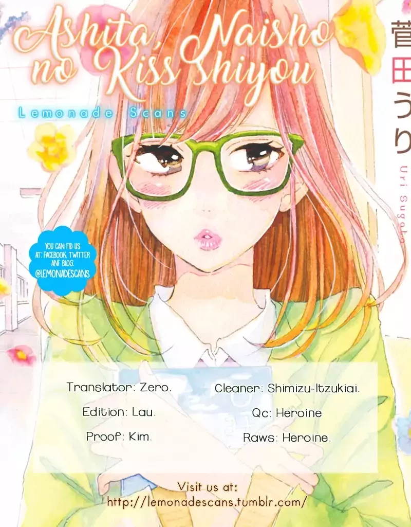 Read Ashita, Naisho no Kiss shiyou Chapter 1 - This Was Supposed to Be...! Online