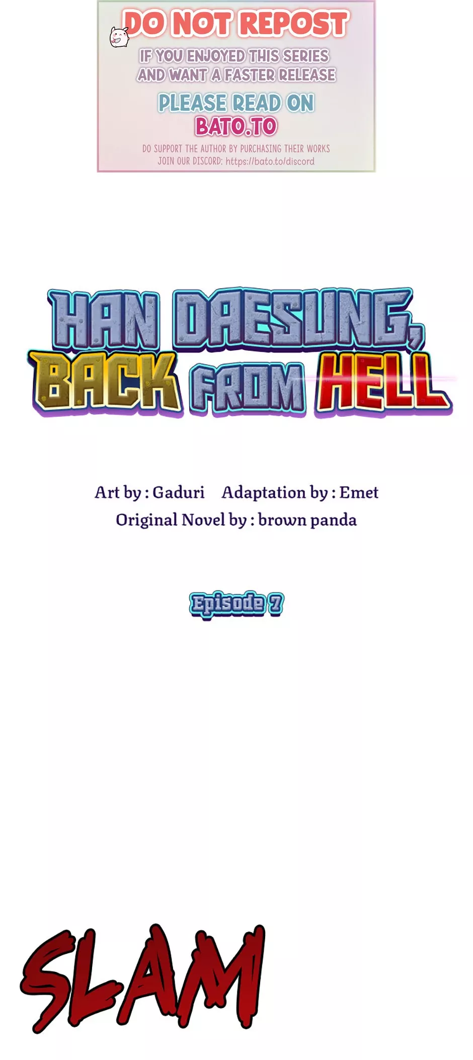 Read Han Daesung, Back From Hell Chapter 7 Online
