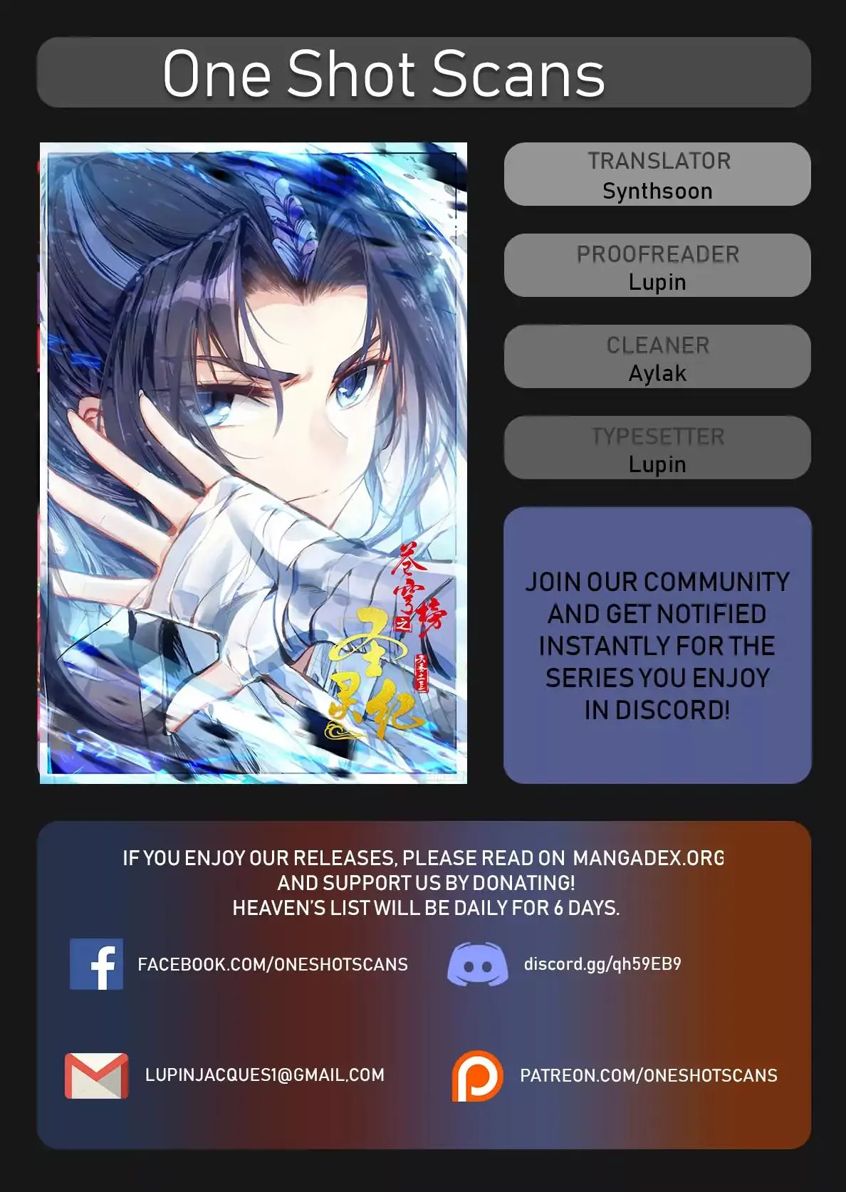 Read Heaven’s List: Saint’s Era Chapter 20.5 Online
