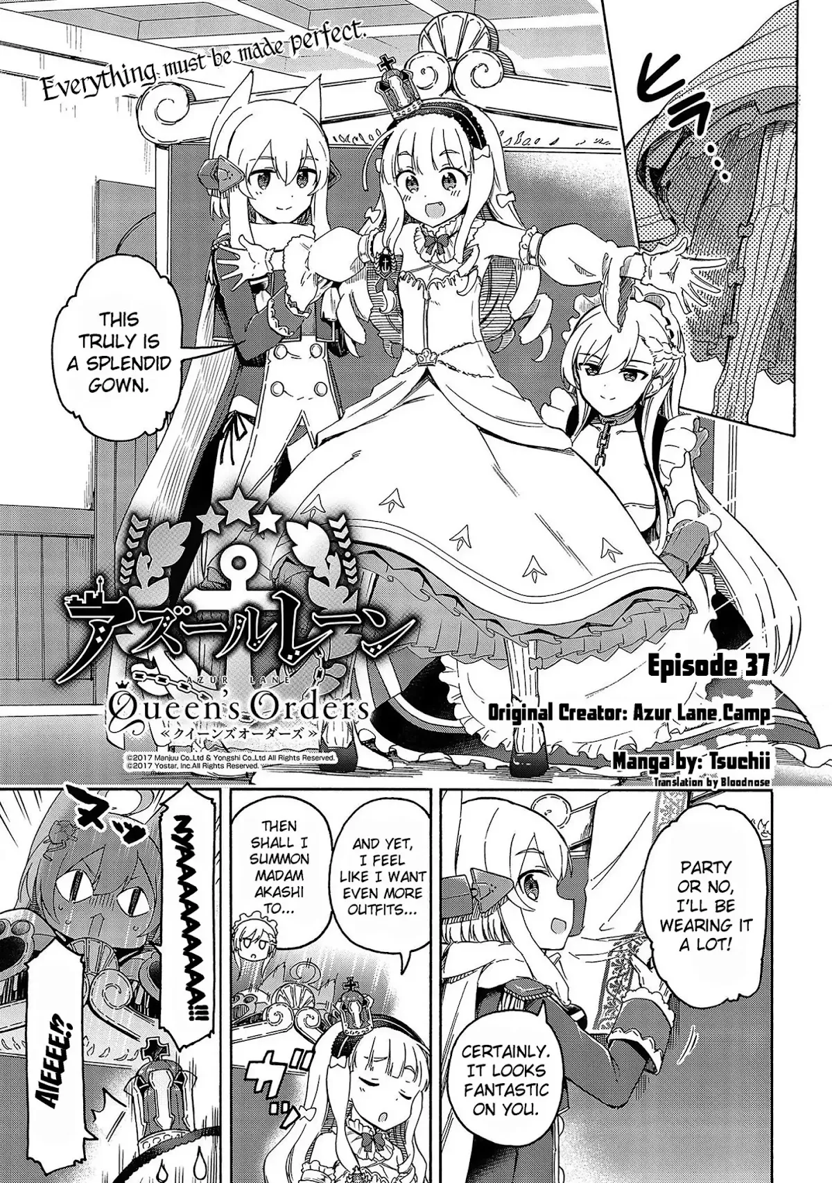 Read Azur Lane: Queen’s Orders Chapter 37 Online