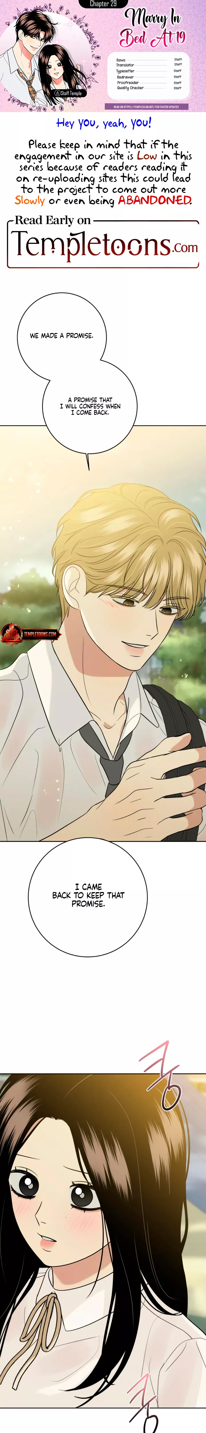 Read Marry In Bed at 19 Chapter 29 Online