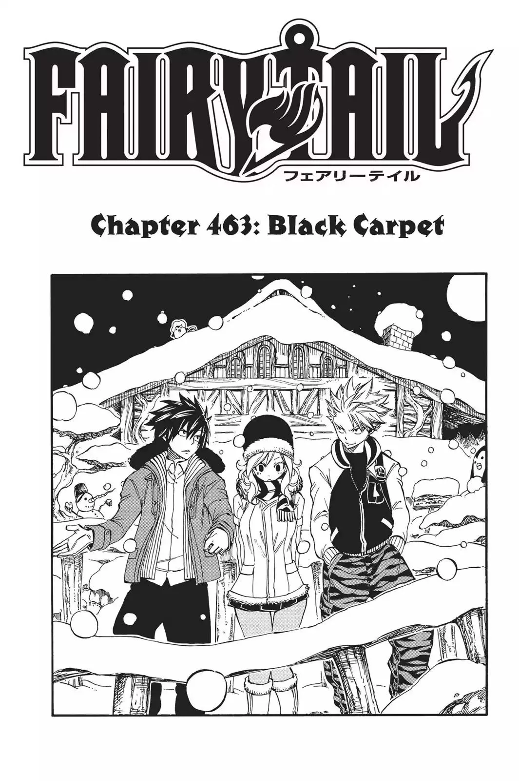 Read Fairy Tail Chapter 463 - Black Carpet Online