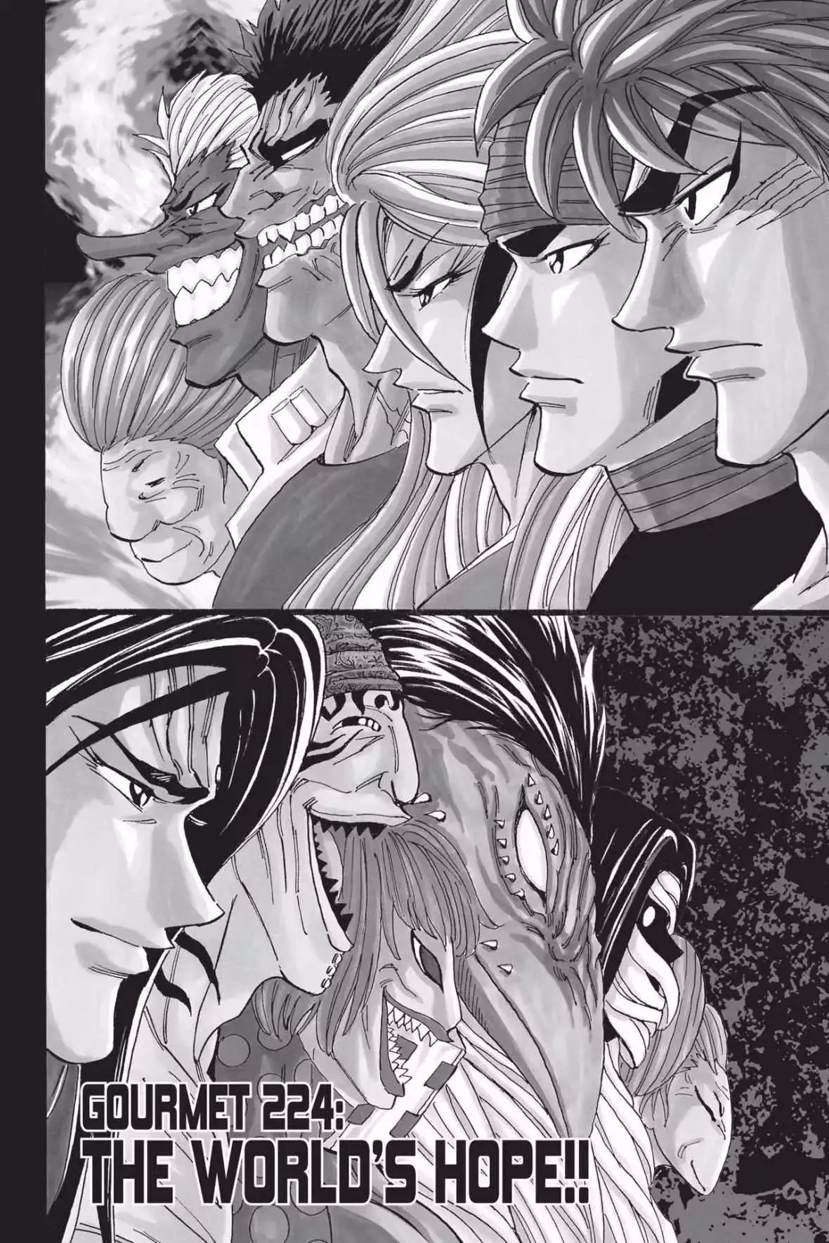 Read Toriko Chapter 224 - Vol.25 Gourmet 224: The World's Hope!! Online