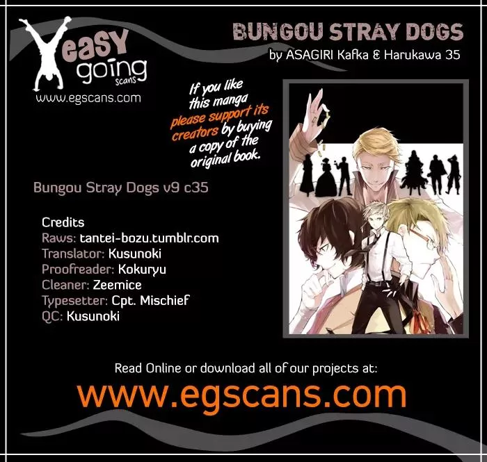 Read Bungou Stray Dogs Chapter 35 - Rashomon, Tiger and Last Tycoon Online