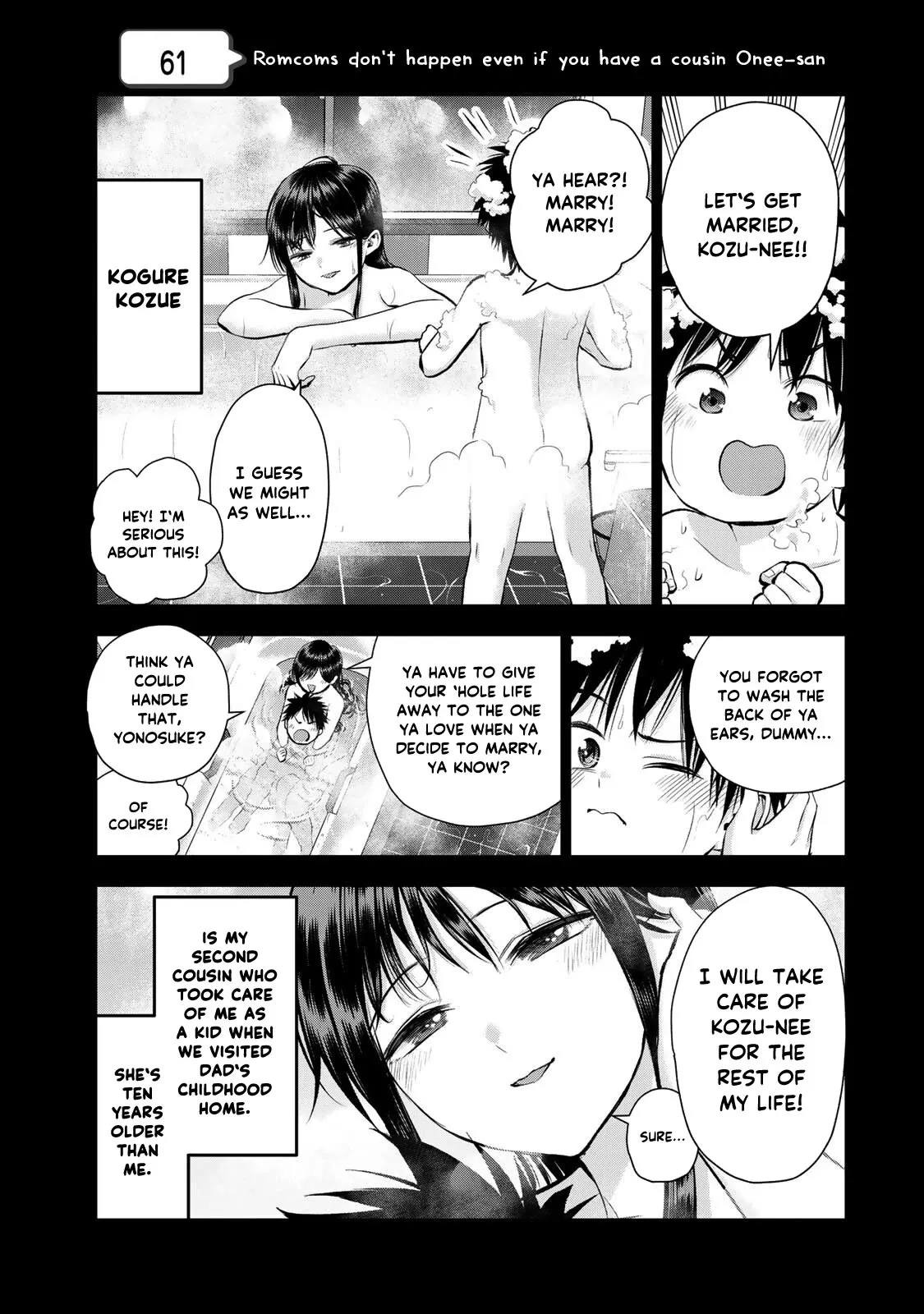 Read No More Love With the Girls Chapter 61 - Romcoms don't happen if you have a cousin Onee-san Online