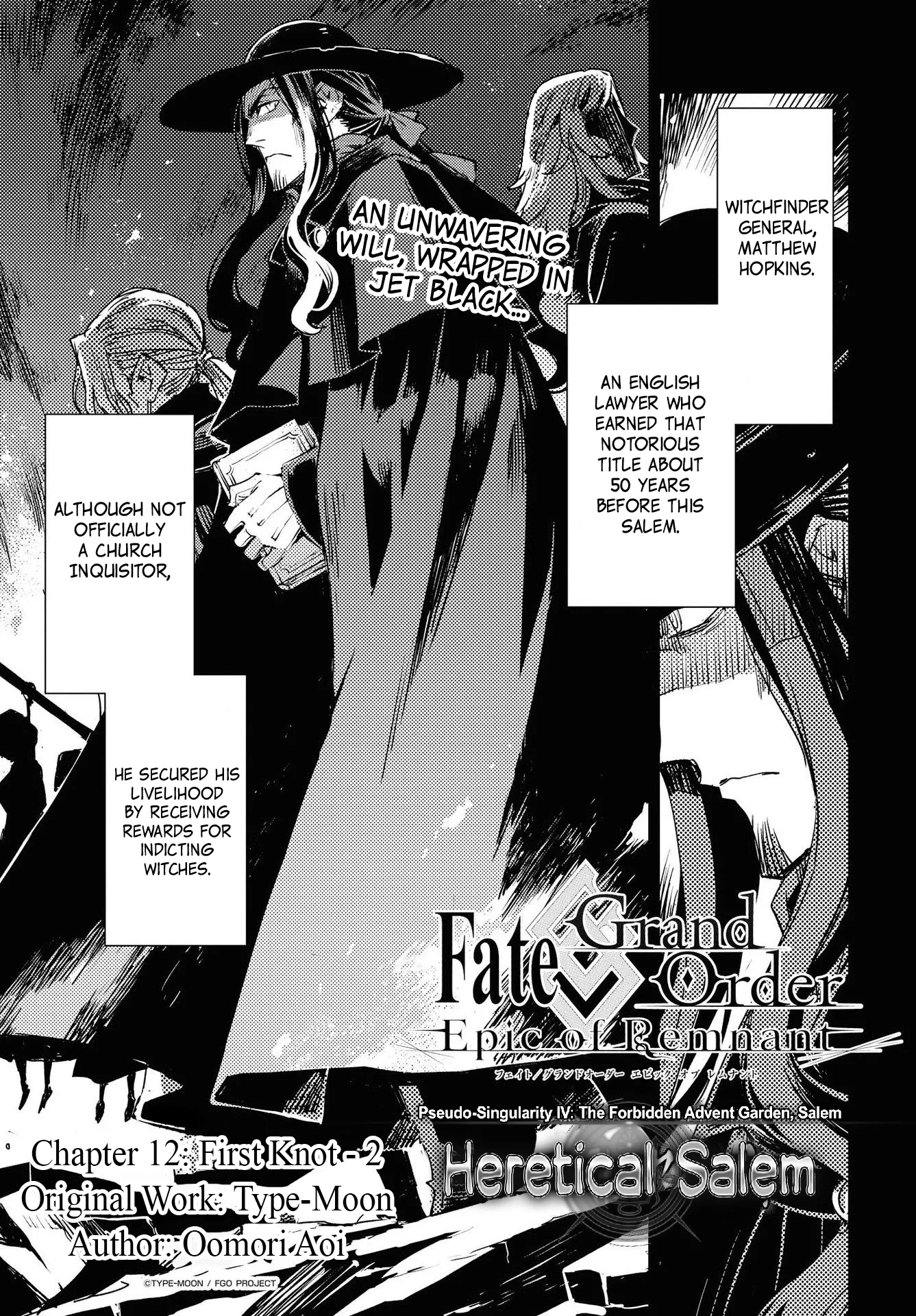 Read Fate/Grand Order -Epic of Remnant- Pseudo-Singularity IV: The Forbidden Advent Garden, Salem – Heretical Salem Chapter 12 - The First Knot - 2 Online