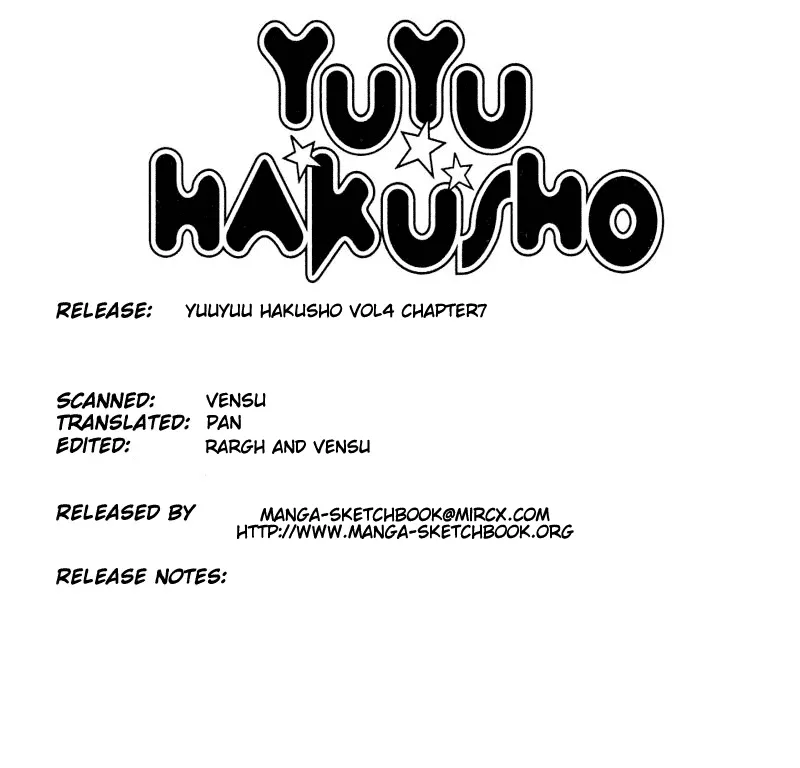 Read Yu Yu Hakusho Chapter 33 Online