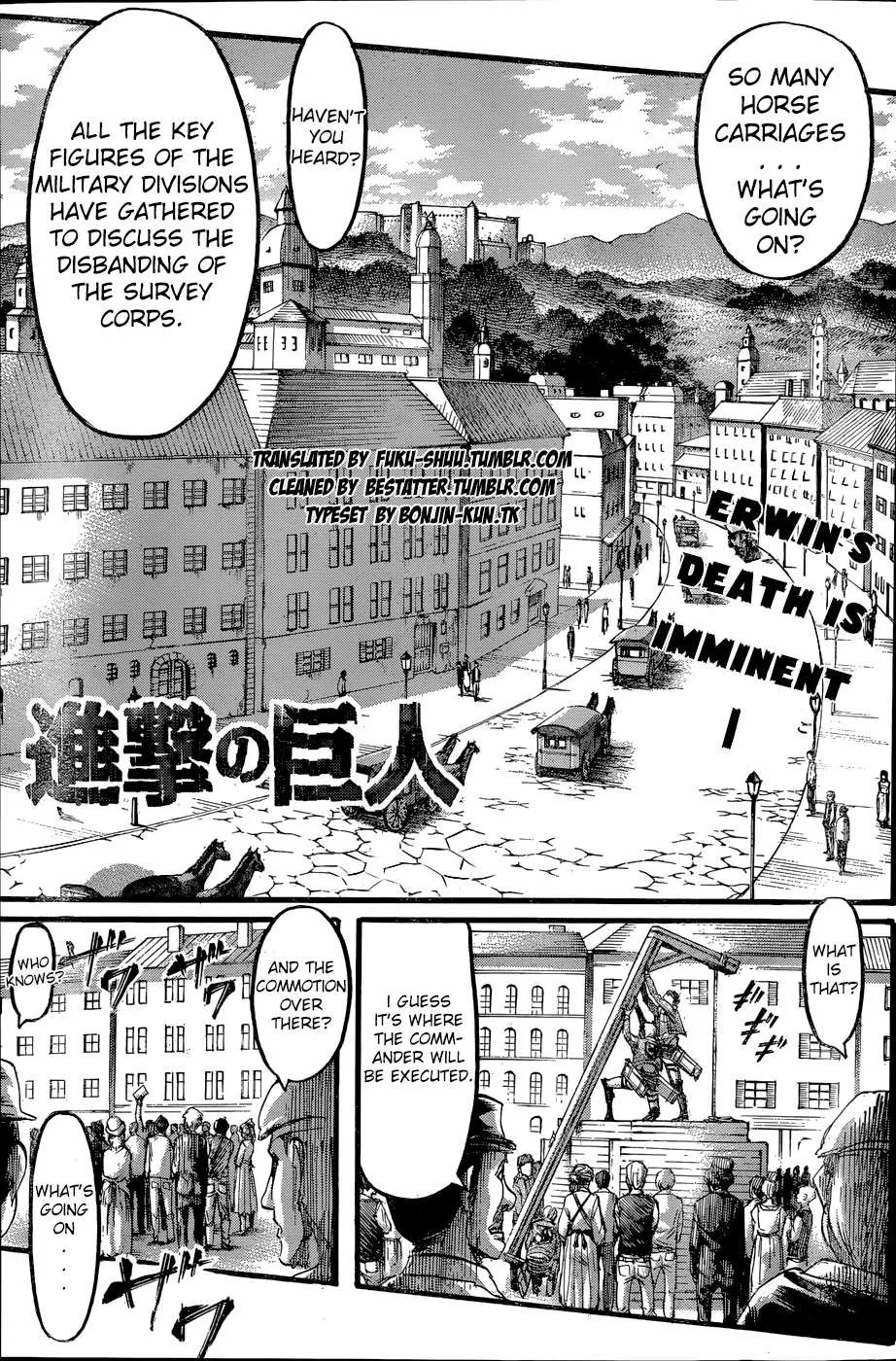 Read Attack on Titan Chapter 61 Online