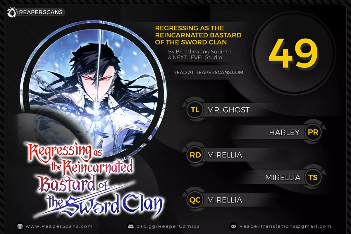 Read Regressing As The Reincarnated Bastard Of The Sword Clan Chapter 49 Online