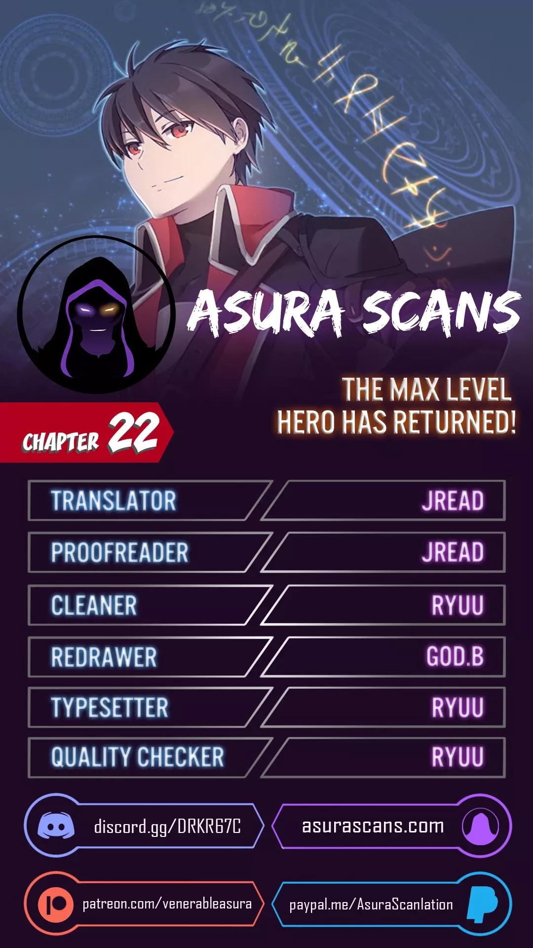 Read The Max Level Hero Has Returned! Chapter 22 Online