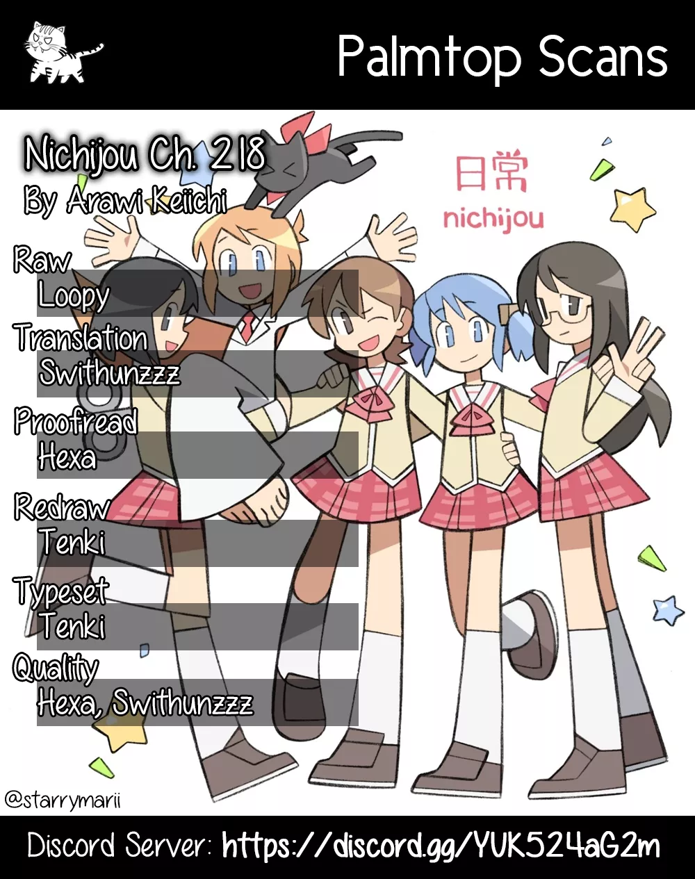 Read Nichijou Chapter 218 Online